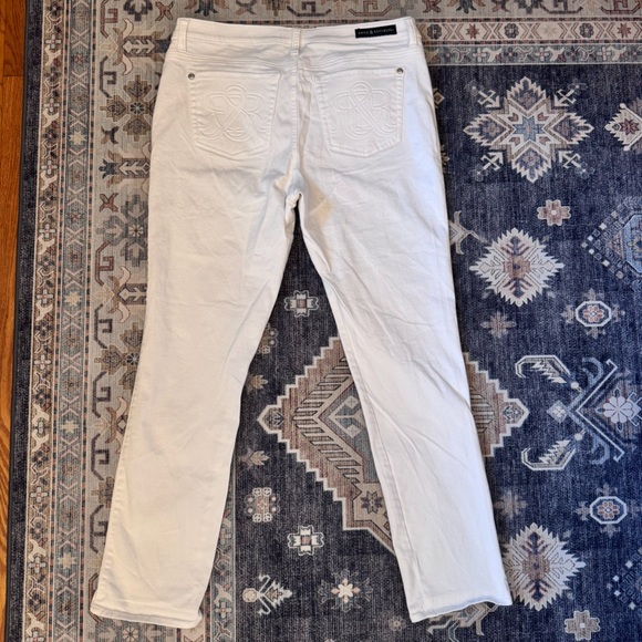 Rock & Republic Berlin High Rise Classic White Skinny Jeans Women’s Size 16 - Picture 3 of 11